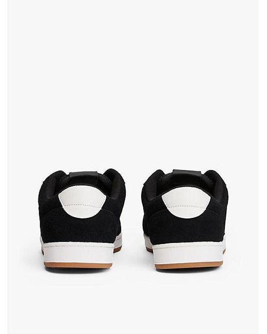 Tommy Hilfiger Suède Sneaker Met Cupsole in het White voor heren