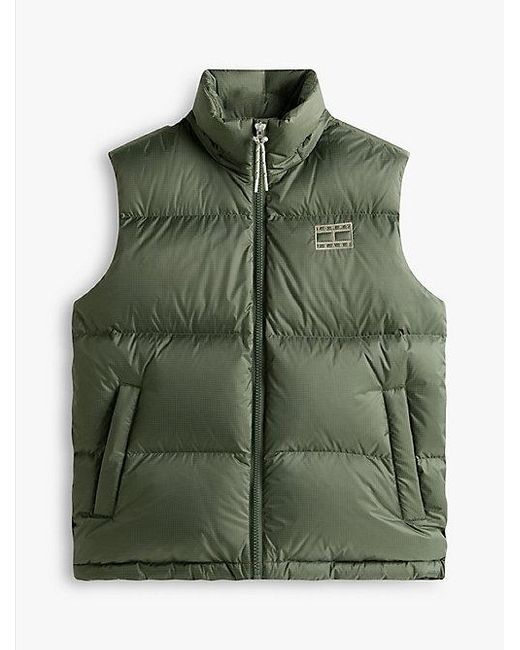 Tommy Hilfiger Alaska Ripstop Bodywarmer in het Green voor heren