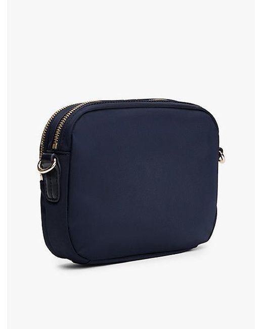 Tommy Hilfiger Crossbody-Cameratas Met Th-Monogram in het Blue
