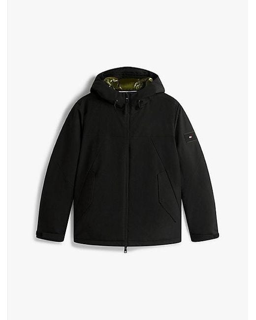 Tommy Hilfiger Tech Wattierte, Wasserabweisende Thermo-Jacke in Black für Herren