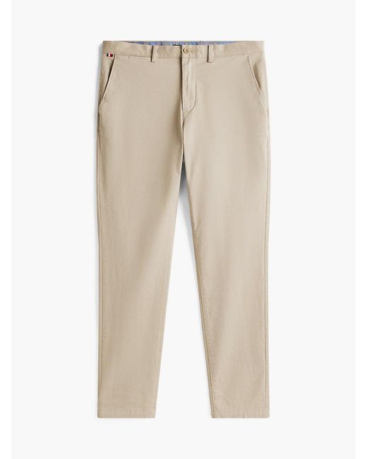 Tommy Hilfiger Blue Harlem Tapered Leg Twill Chinos for men