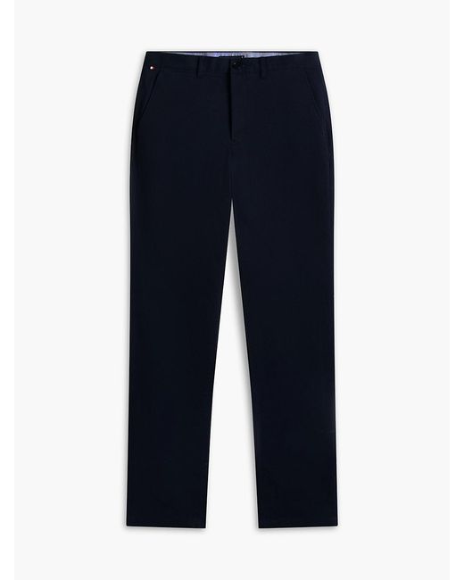 Tommy Hilfiger Gray Denton Straight Twill Chinos for men