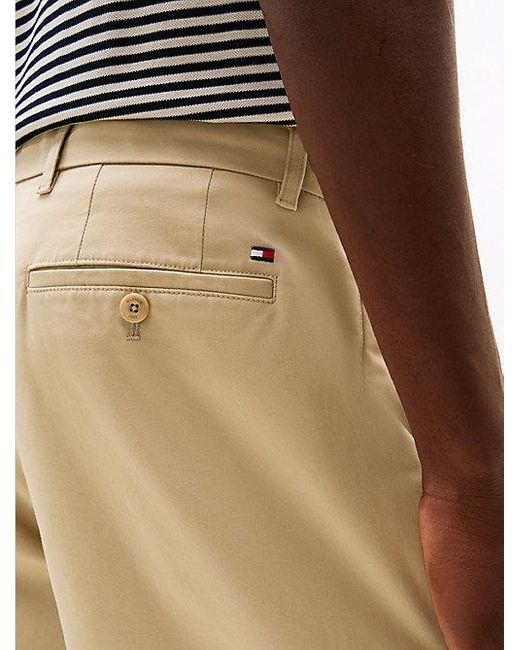 Tommy Hilfiger 1985 Harlem Relaxed Fit Chino Short in het Natural voor heren