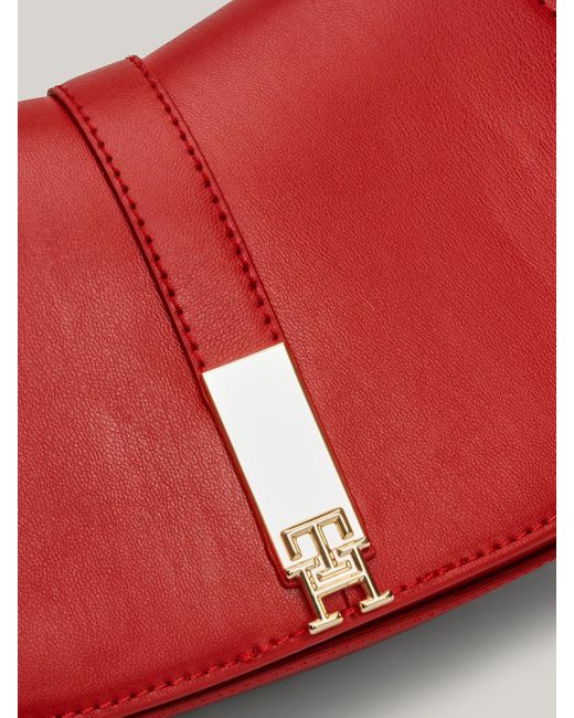 Tommy Hilfiger Red Heritage Chain Crossover Bag