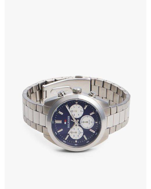 Orologio Cronografo Con Quadrante Blu di Tommy Hilfiger in Blue da Uomo