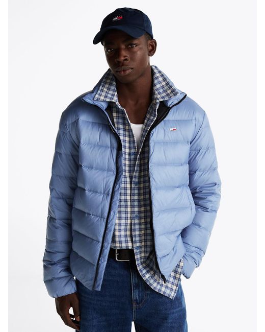 Tommy Hilfiger Blue Lightweight Water Repellent Jacket for men