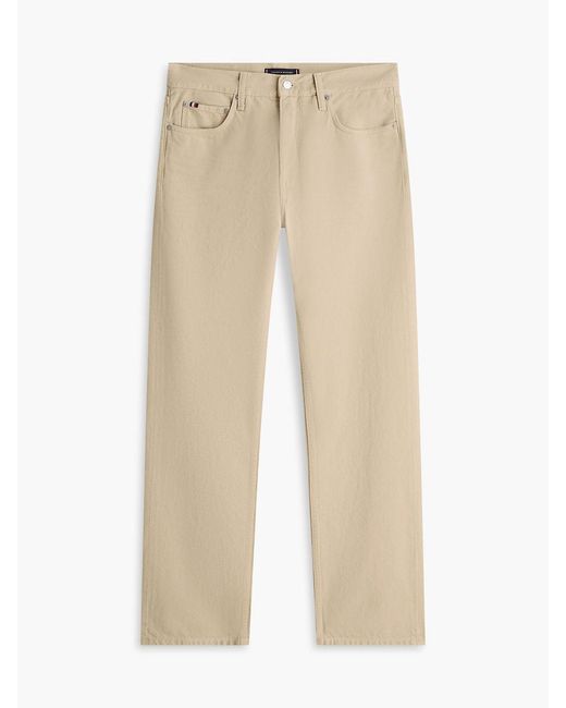 Tommy Hilfiger Pink Dover Washed Regular Straight Leg Jeans for men