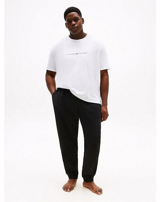 Camiseta Th Original Plus Tommy Hilfiger de hombre de color White