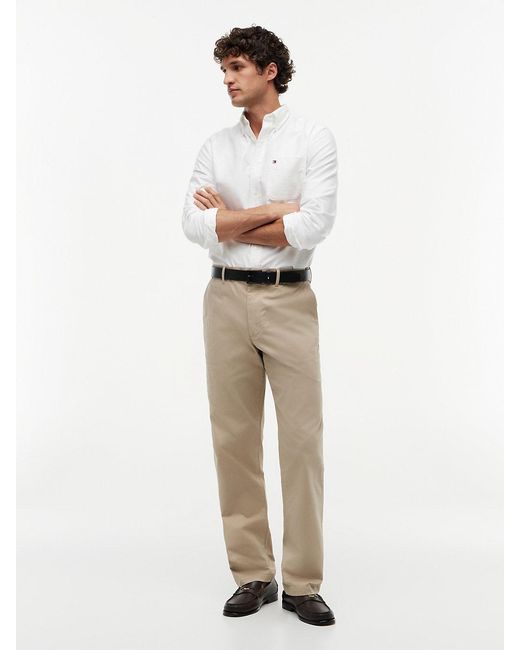 Tommy Hilfiger Natural Dover Regular Twill Chinos for men