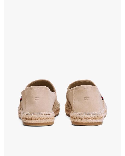 Tommy Hilfiger White Lace-up Suede Hybrid Boat Shoes for men
