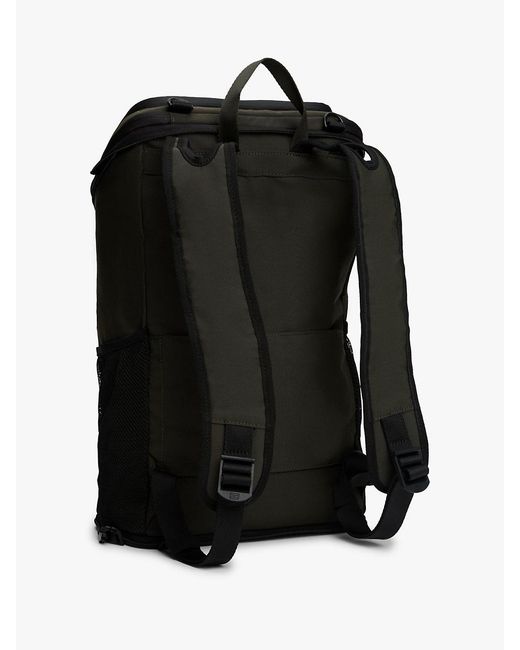 Tommy Hilfiger Black S Travel Packable Backpack,dark Woodland One Size for men