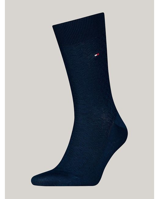 Tommy Hilfiger Blue 1-pack Herringbone Socks for men