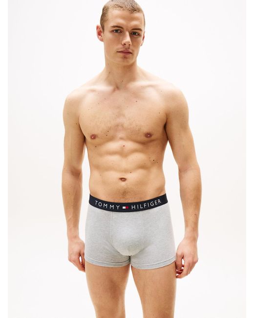 Lot De 3 Boxers Original À Ceinture À Logo Tommy Hilfiger pour homme en coloris Blue