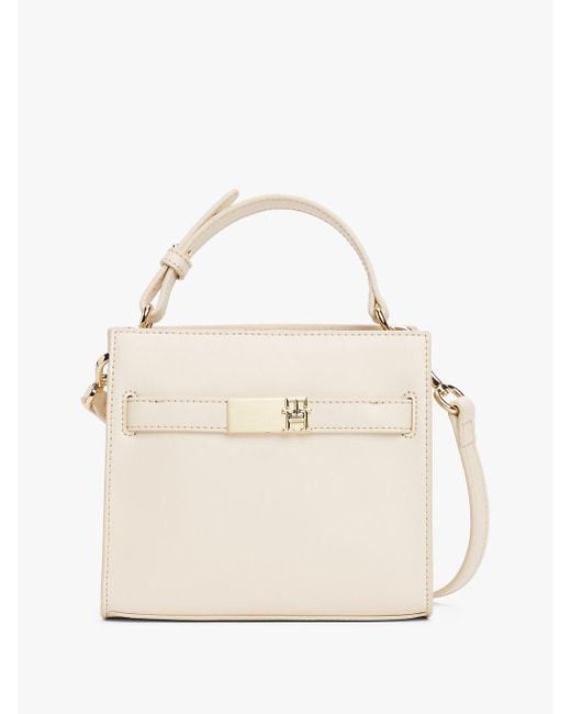 Tommy Hilfiger Natural Heritage Th Monogram Crossbody Satchel