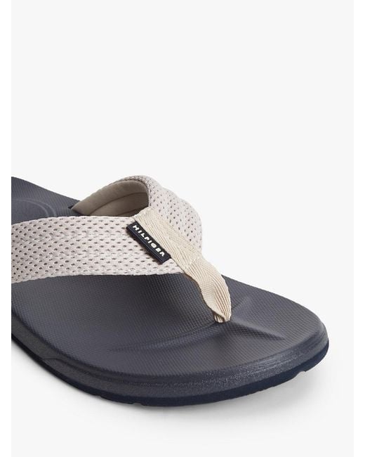 Tommy Hilfiger White Contoured Footbed Flip-Flops for men