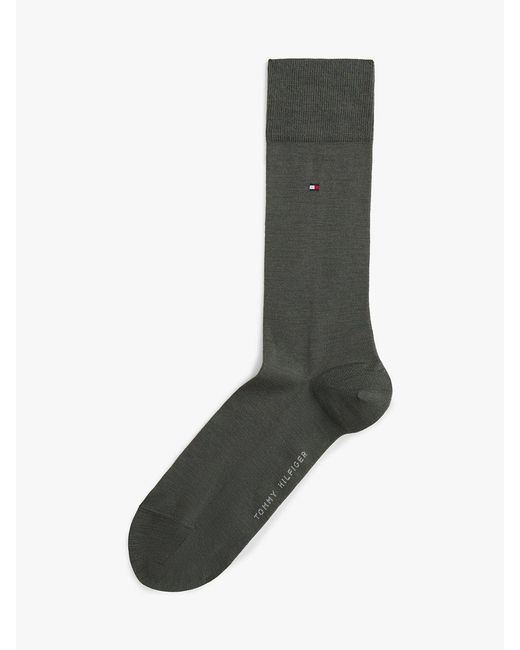 Lot De 1 Paire De Chaussettes À Drapeau Brodé Tommy Hilfiger pour homme en coloris Gray