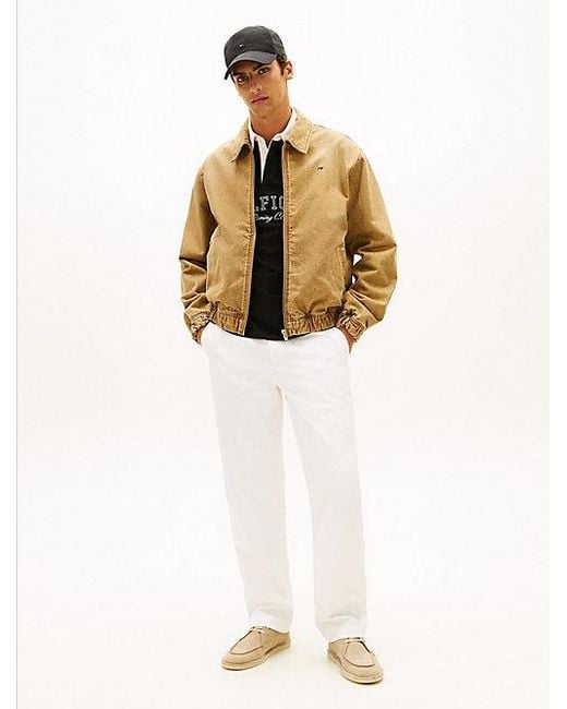 Tommy Hilfiger Ivy Jack Van Twill Met Rits in het Natural voor heren