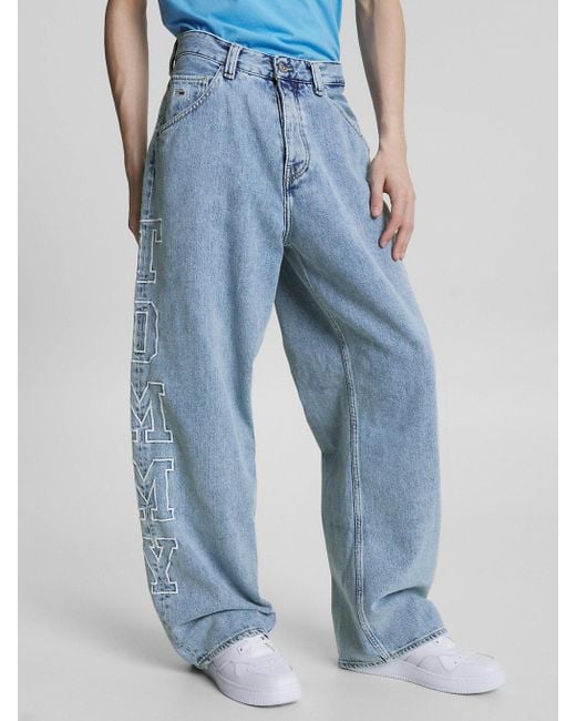 tommy hilfiger baggy jeans mens
