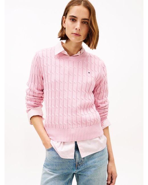 Tommy Hilfiger Pastel knit top main image 0
