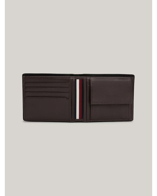 Tommy Hilfiger Brown Casual Leather Bifold Wallet for men