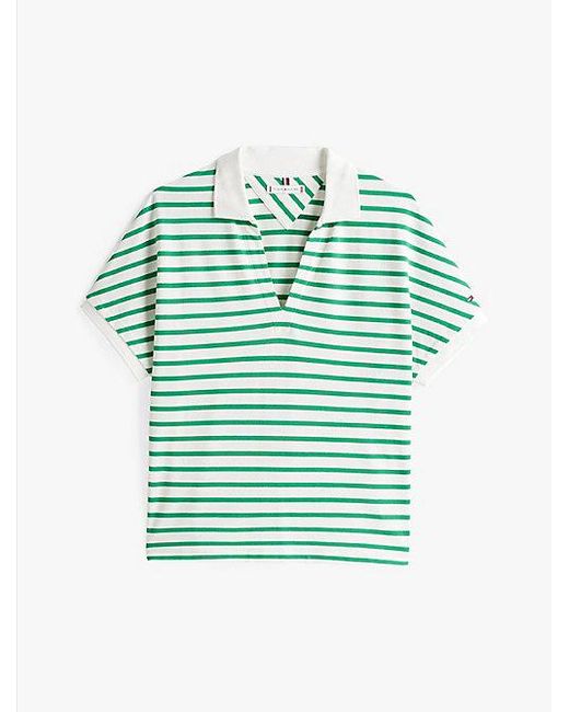 Tommy Hilfiger Green Relaxed Fit Poloshirt