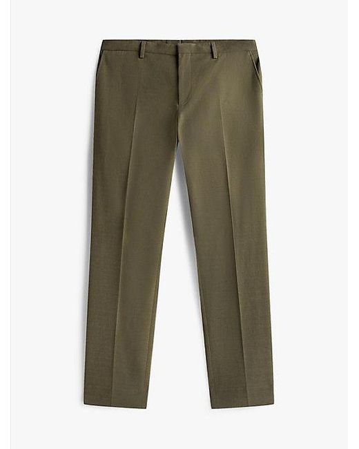 Pantalón Con Raya Marcada Tommy Hilfiger de hombre de color Green