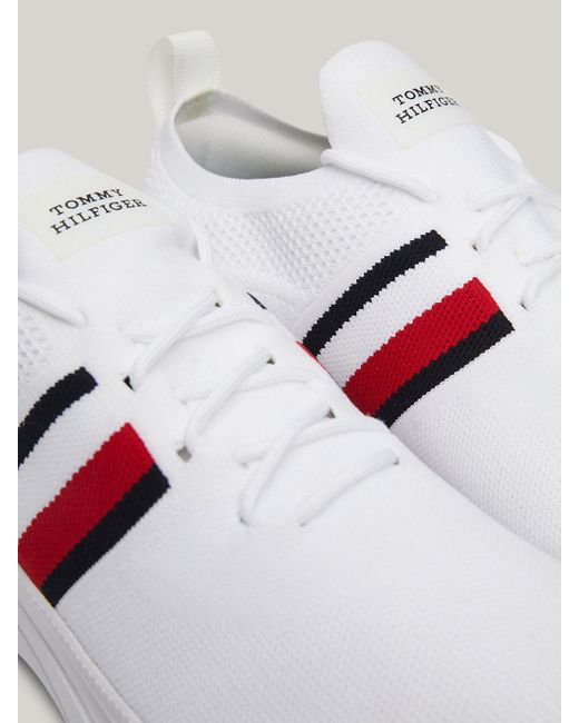 Tommy Hilfiger Red Th Modern Essential Cleat Runner Trainers for men