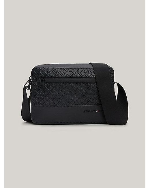 Tommy Hilfiger Th Monogram Reportertas in het Black voor heren
