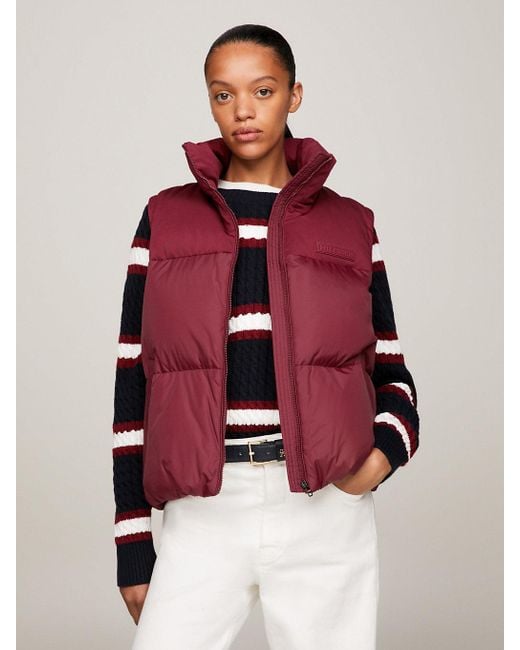 Gilet sans 2025 manche tommy hilfiger