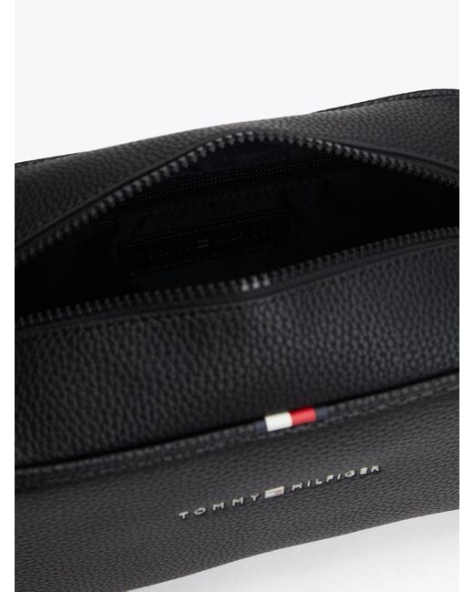 Pochette Toilette Essential di Tommy Hilfiger in Black da Uomo