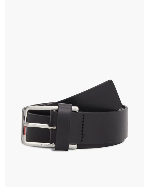 Cintura Austin di Tommy Hilfiger in Black da Uomo