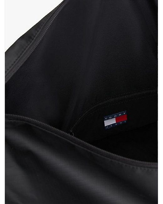 Tommy Hilfiger Tech Waterproof Ripstop Duffeltas Met Roll Top in het Black voor heren