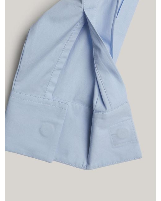 Chemise oversize Adaptive à poche plaquée Tommy Hilfiger en coloris Bleu