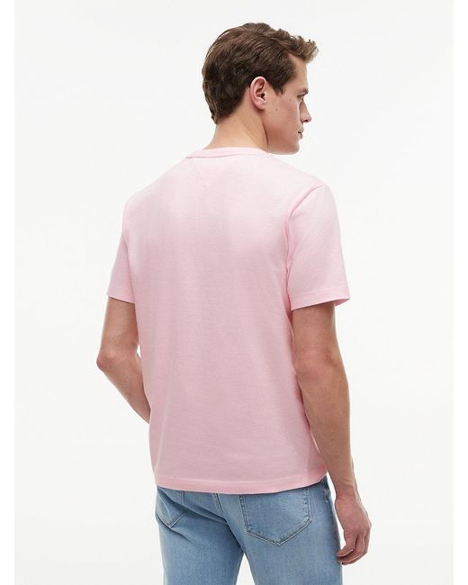 Tommy Hilfiger White Essential Seasonal Regular Fit Sollid T-shirt for men