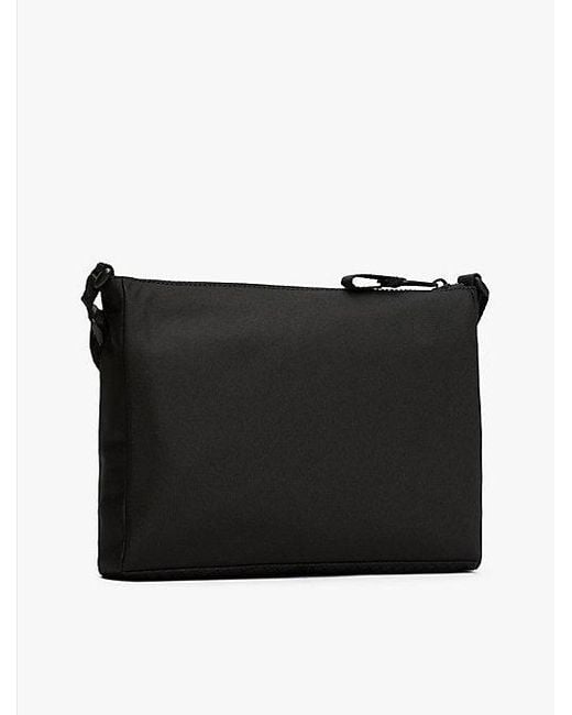 Tommy Hilfiger Sacoche-Tas Met Doorgestikte Textuur in het Black voor heren