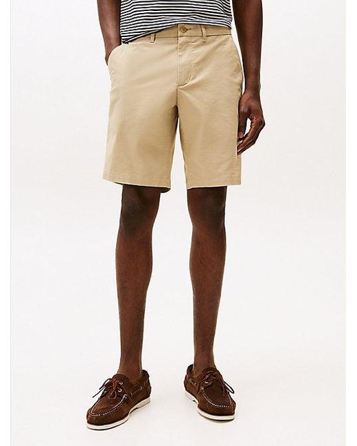Tommy Hilfiger 1985 Harlem Relaxed Fit Chino Short in het Natural voor heren