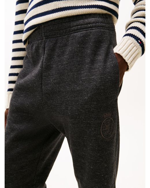 Jogging Décontracté Varsity À Blason Tommy Hilfiger pour homme en coloris Black