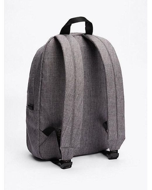 Tommy Hilfiger Essential Textil-Rucksack Mit Logomuster in Gray für Herren