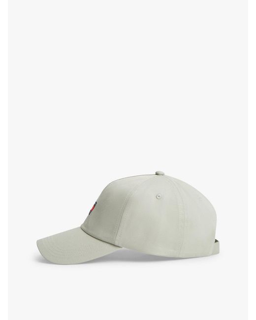 Tommy Hilfiger White Heritage Logo Baseball Cap