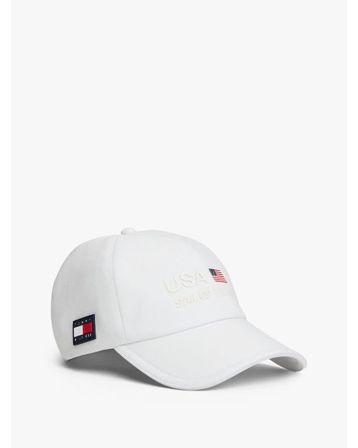Cappello Tommy X U.S. Sail Gp Team Con Logo di Tommy Hilfiger in White da Uomo
