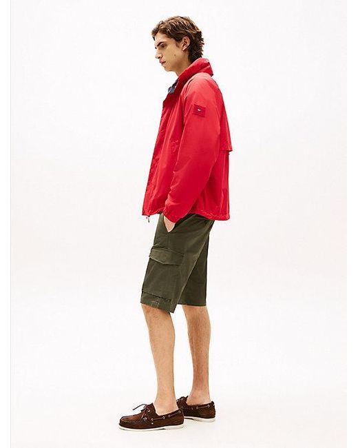 Tommy Hilfiger 1985 Collection Relaxed Cargoshort in het Red voor heren