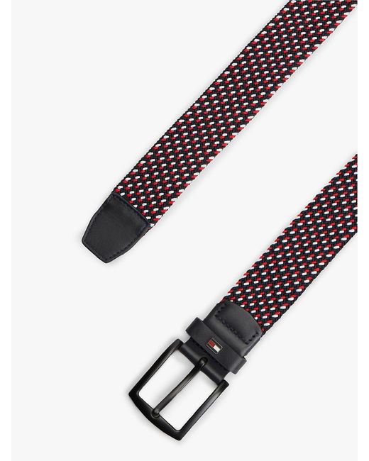 Cintura Denton di Tommy Hilfiger in White da Uomo