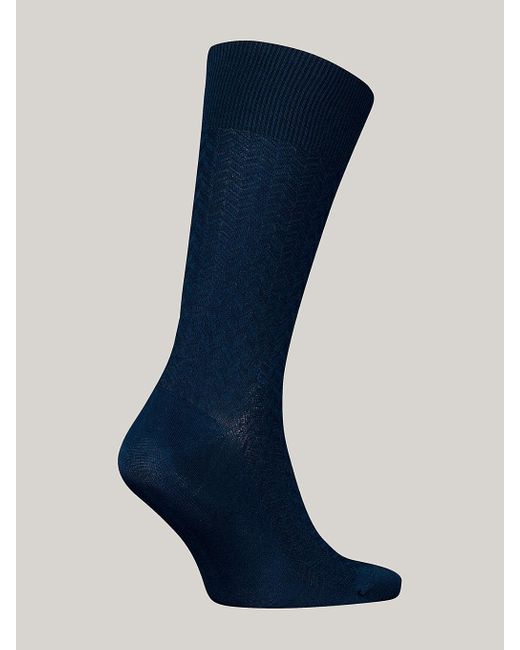 Tommy Hilfiger Blue 1-pack Herringbone Socks for men