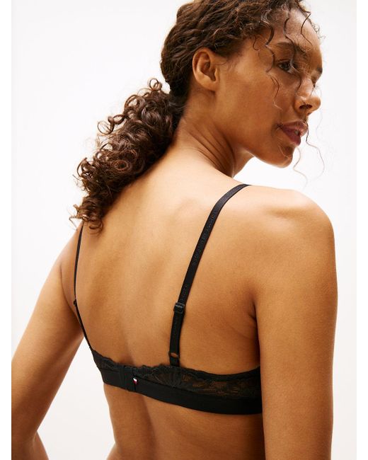 Reggiseno A Triangolo di Tommy Hilfiger in Black