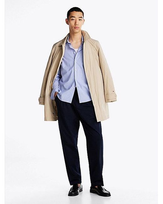 Tommy Hilfiger Smart Casual Th Flex Regular Fit Hemd in Blue für Herren