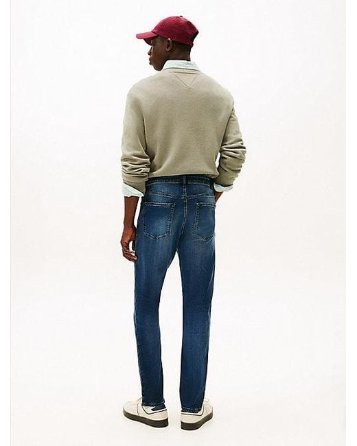 Tommy Hilfiger Austin Jeans Met Fading En Slim Tapered Fit in het Multicolor voor heren