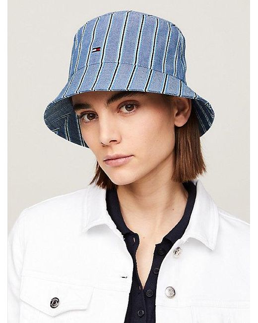 Sombrero de pescador Essencial con logo Tommy Hilfiger de color Blue