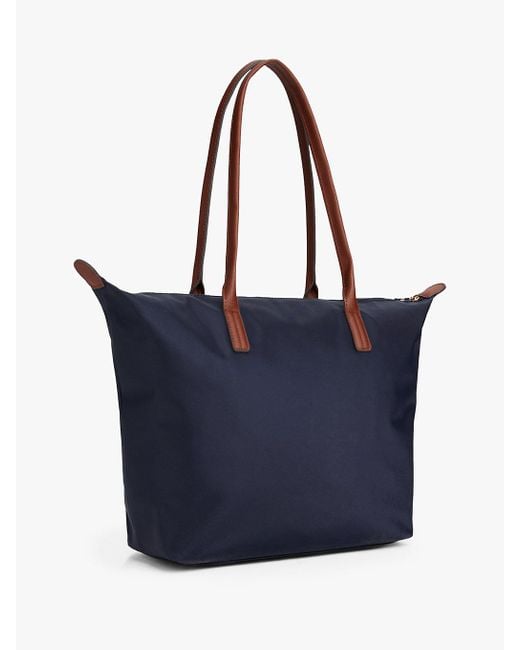 Cabas À Monogramme Th Tommy Hilfiger en coloris Blue