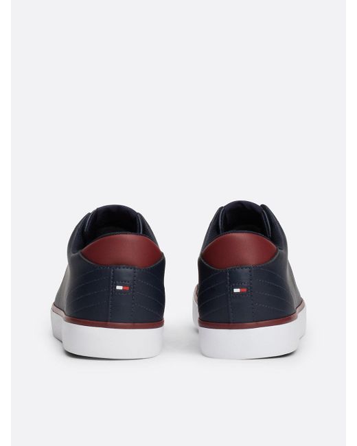 Tommy Hilfiger Blue Colour-pop Logo Trainers for men