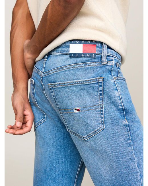 Tommy Hilfiger Blue Scanton Slim Jeans for men